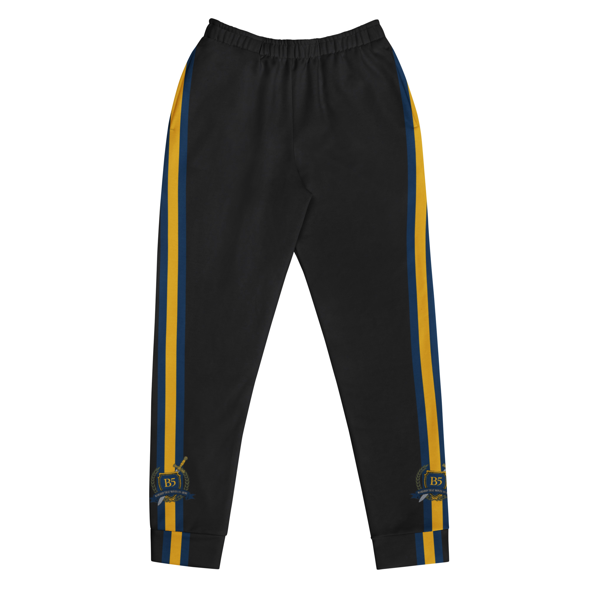 B5 "Logo" Side-Stripe Joggers For Women — Drop 001 - Image 2