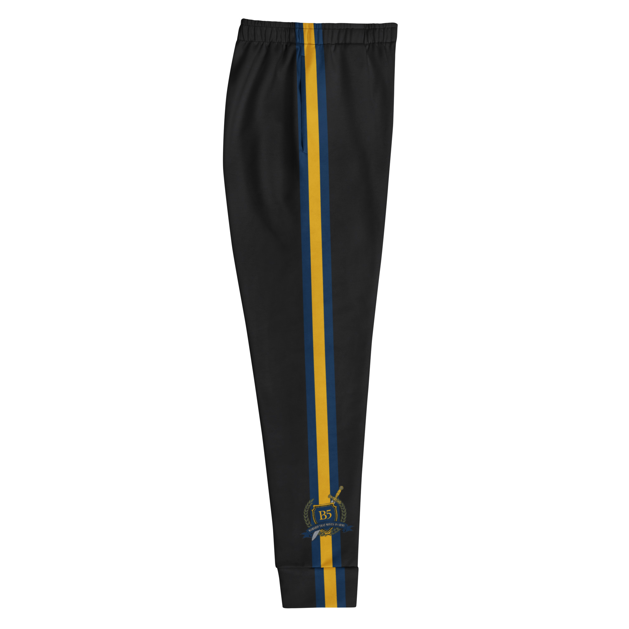B5 "Logo" Side-Stripe Joggers For Women — Drop 001 - Image 4