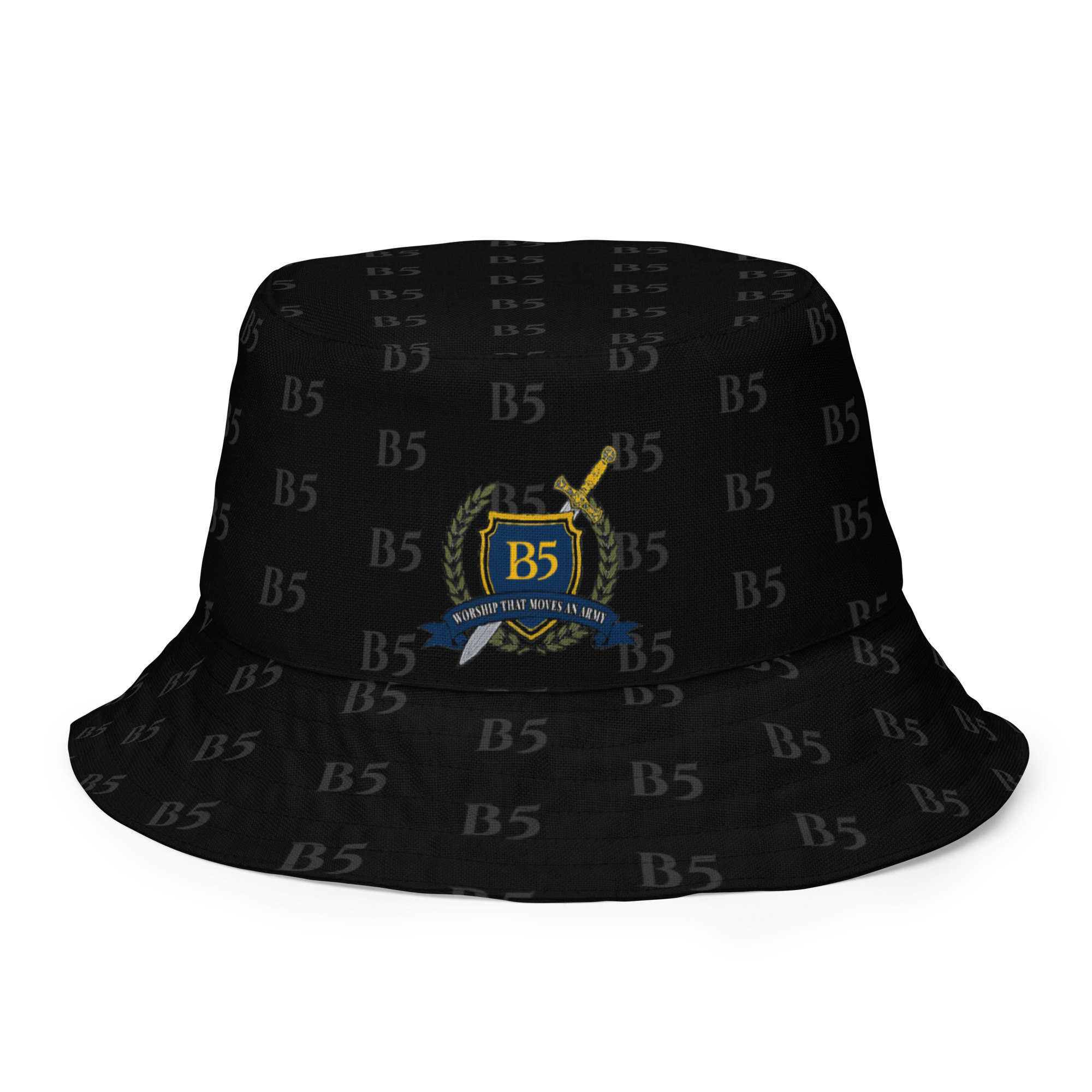 B5 "First Formation" Monogram Bucket Hat - Unisex - Drop 001 - Image 2