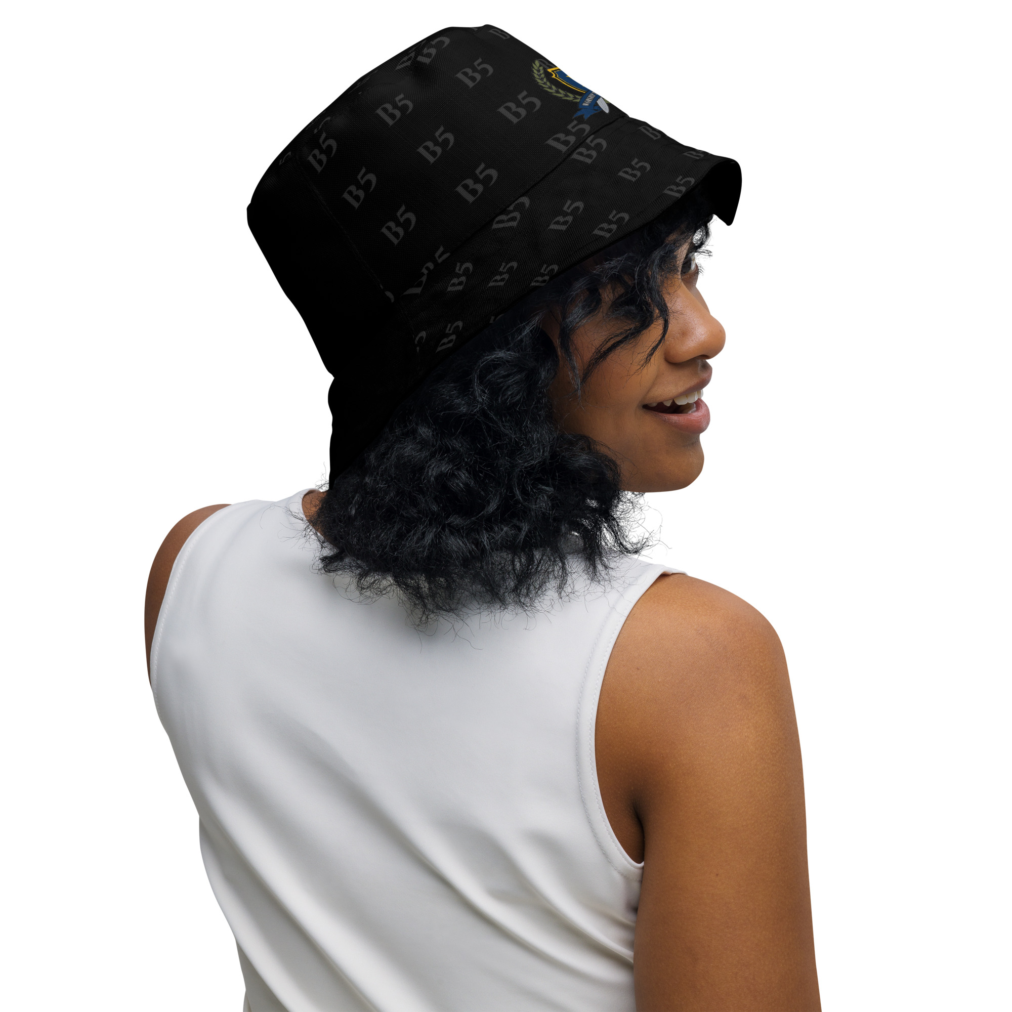 B5 "First Formation" Monogram Bucket Hat - Unisex - Drop 001 - Image 5