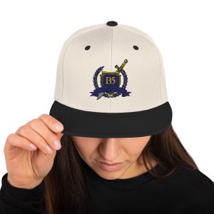B5 Heraldic Snapback | Embroidered Crest | Worship That Moves An Army - Drop 001