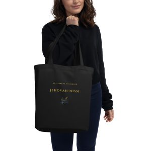 B5 "The Lord Is My Banner" Tote | Jehovah-Nissi (Ex. 17:15) — Drop 001