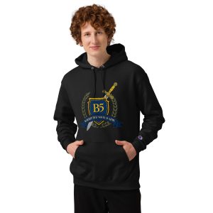 B5 Crest Front Hoodie — Unisex - Drop 001