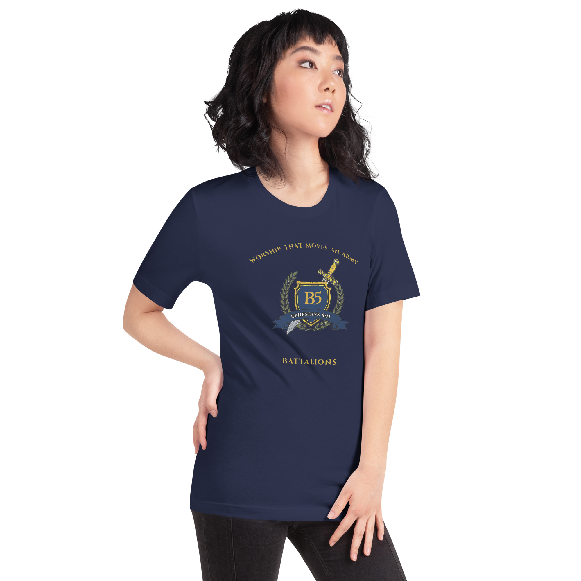 B5 Shield Bearer Tee | Worship That Moves An Army — Drop 001 - Image 11
