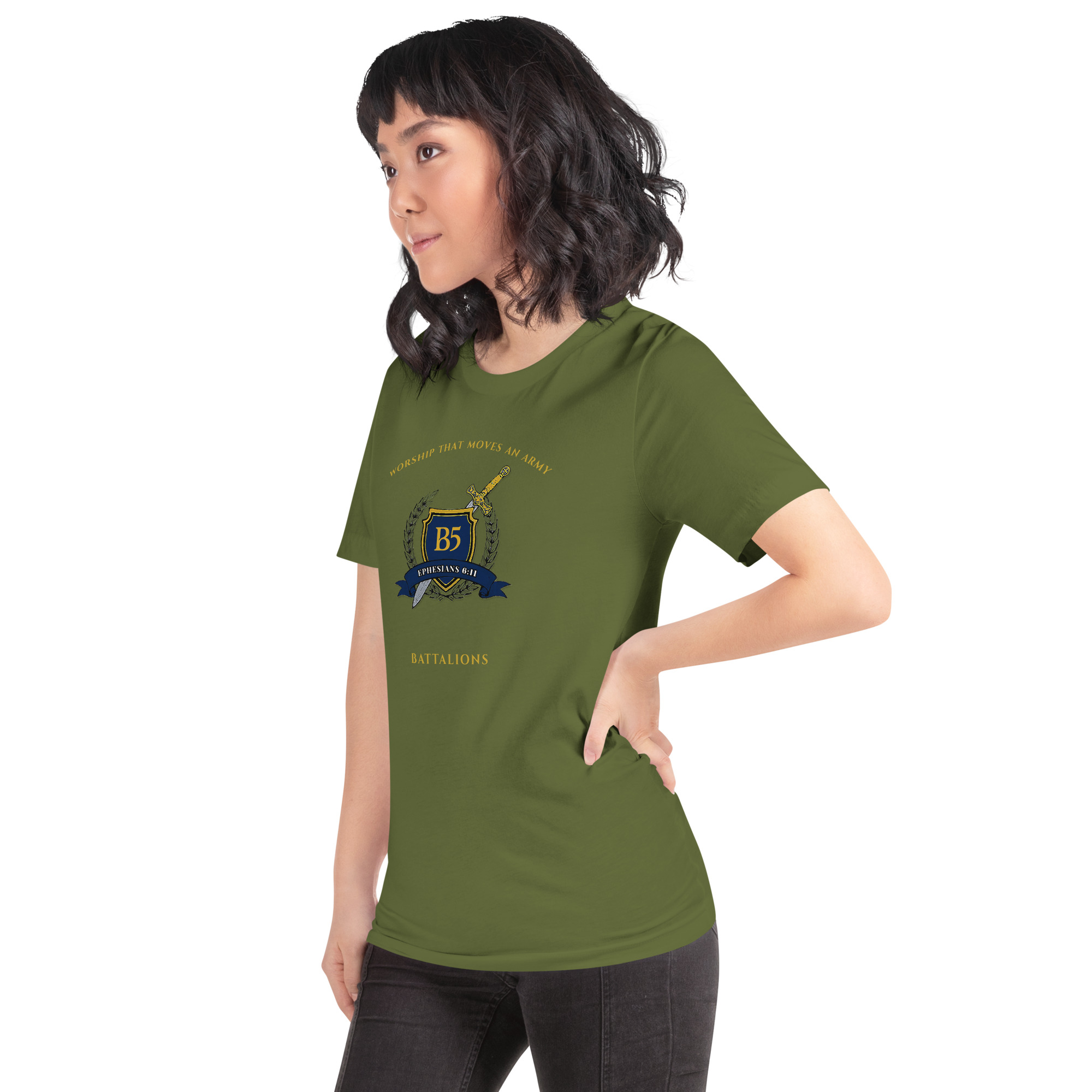 B5 Shield Bearer Tee | Worship That Moves An Army — Drop 001 - Image 10